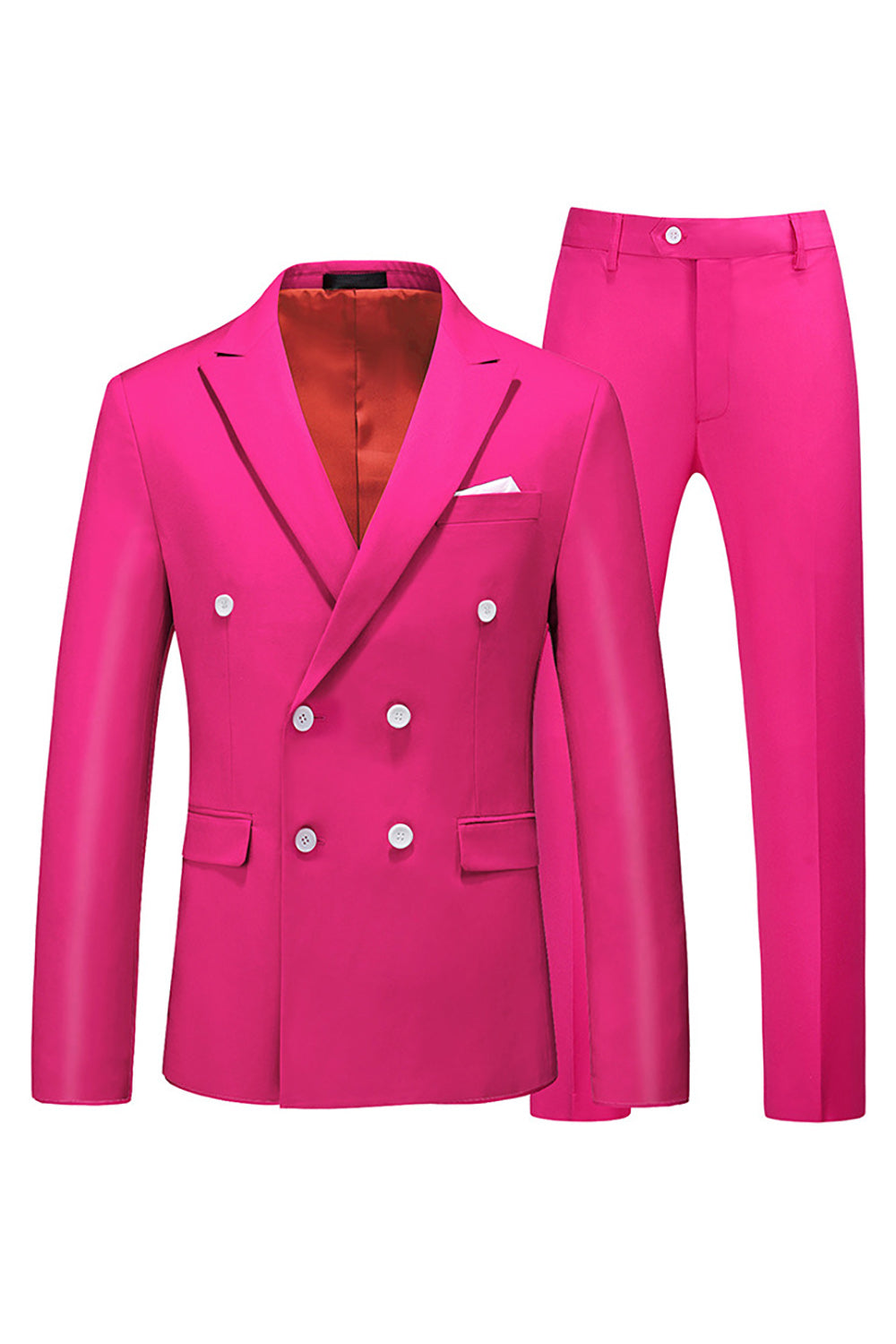 Trajes de Fiesta 2 Piezas Fucsia