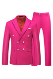 Trajes de Fiesta 2 Piezas Fucsia