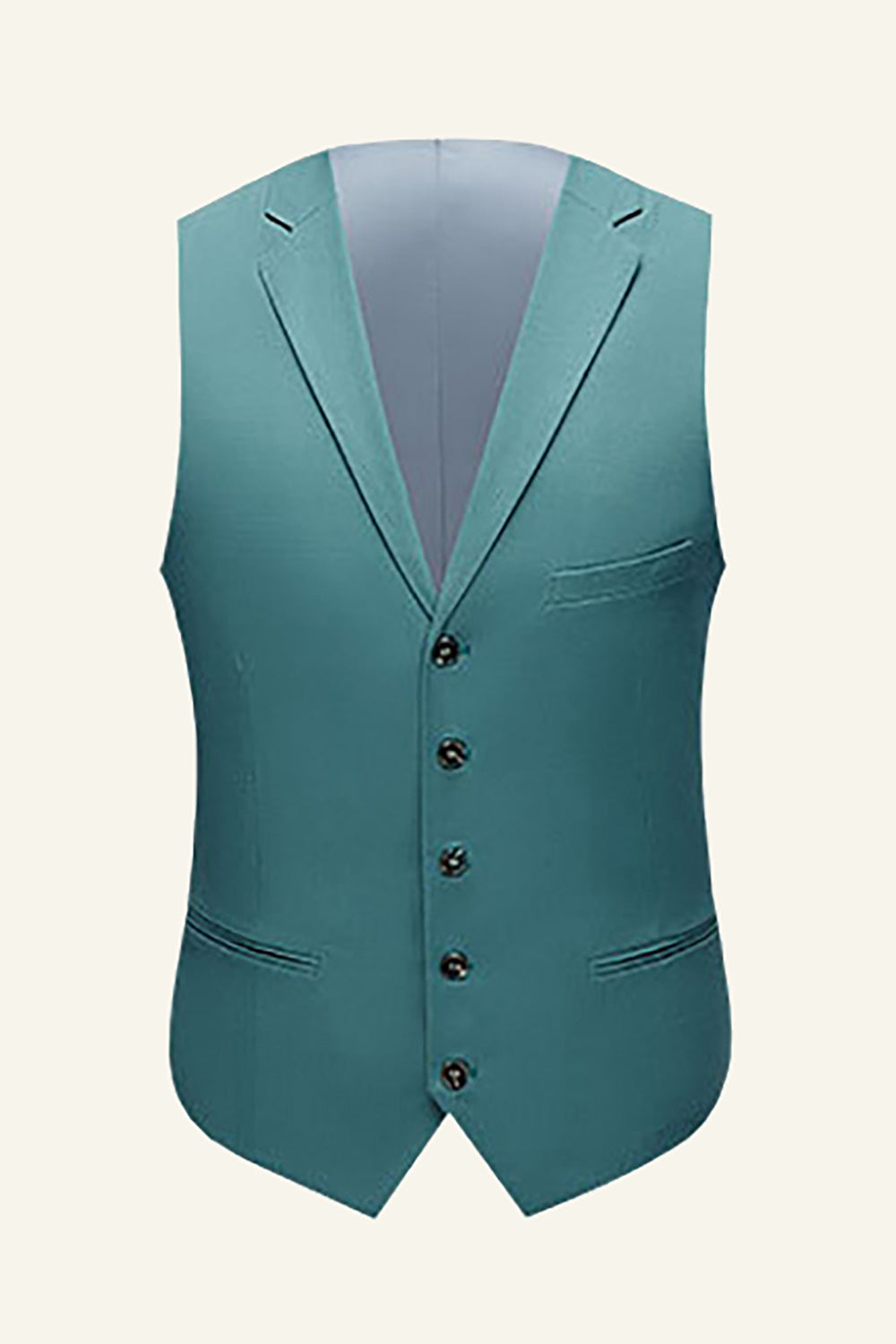 3 Piezas Solapa de Muescas Trajes de Fiesta