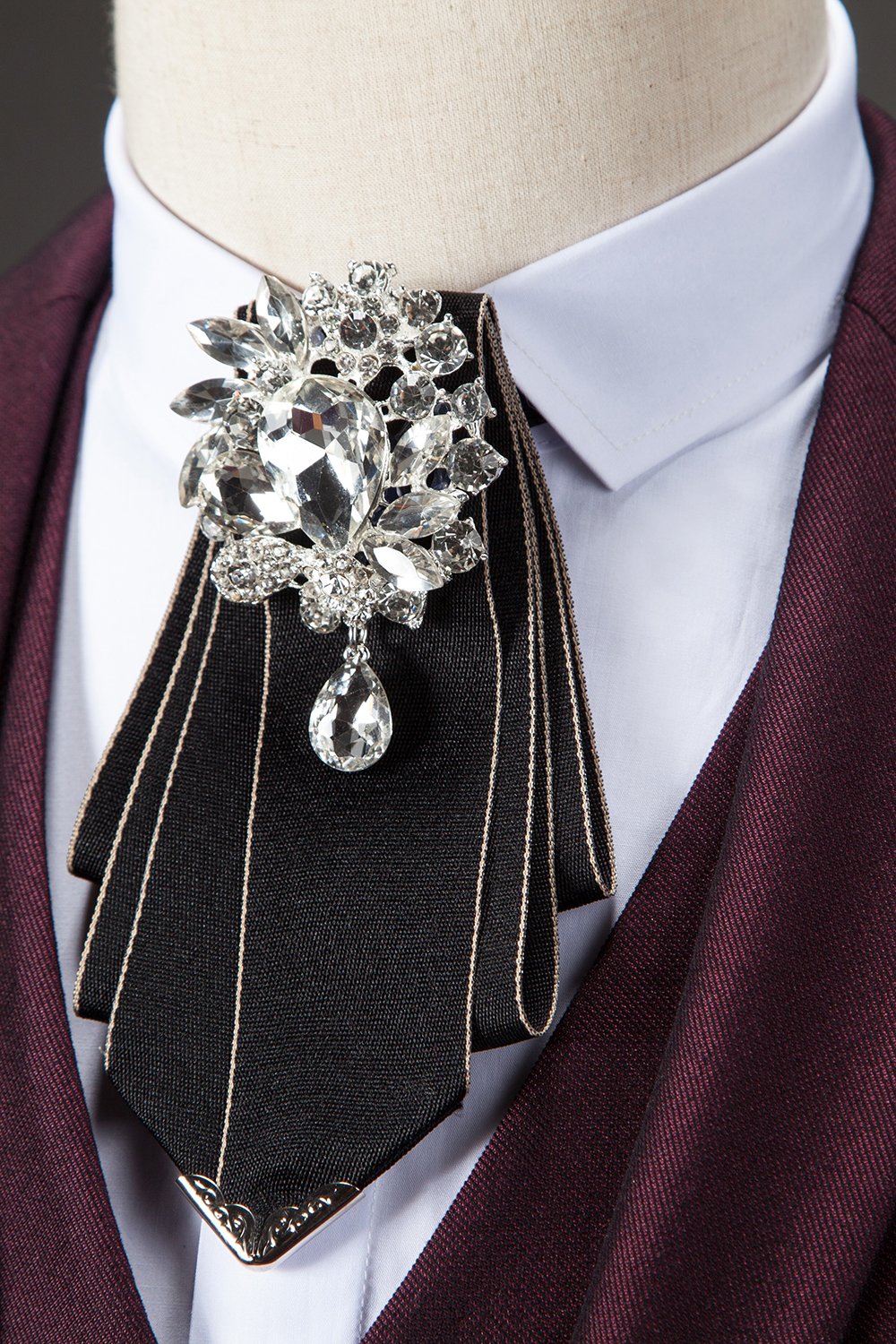 Traje de Hombre Borgoña 3 Piezas