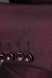 Traje de Hombre Borgoña 3 Piezas