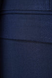 Traje Masculino Solapa de Muescas Azul Marino 3 Piezas