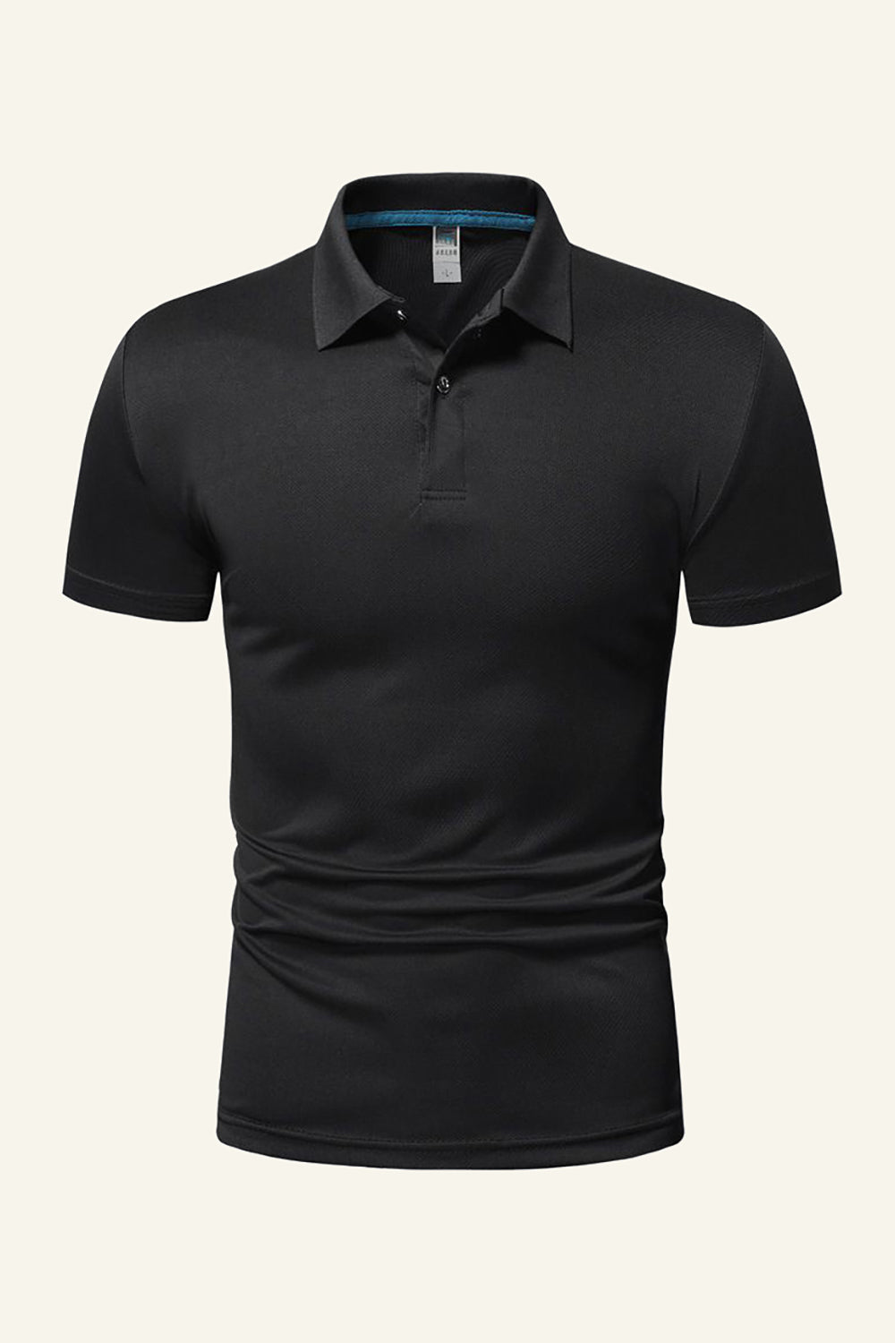 Camisa Polo Mangas Cortas Negro