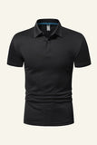 Camisa Polo Mangas Cortas Negro