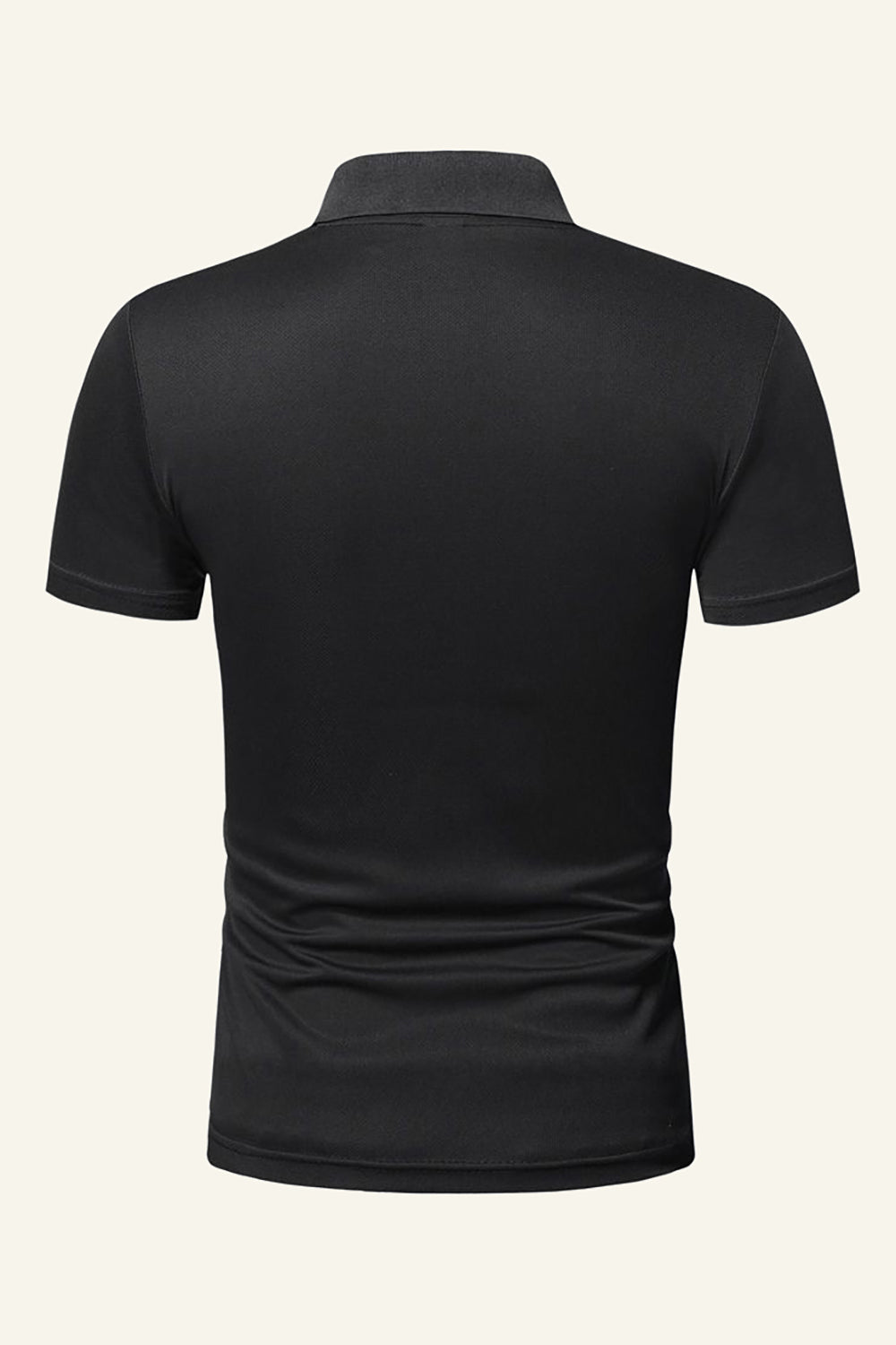 Camisa Polo Mangas Cortas Negro