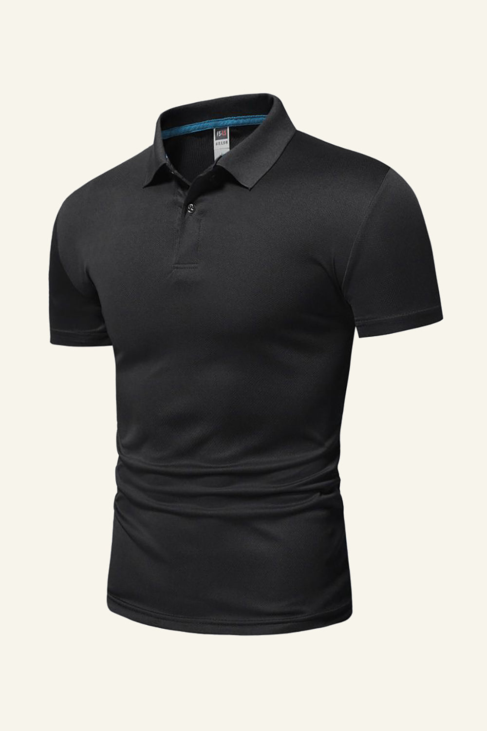 Camisa Polo Mangas Cortas Negro