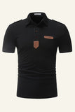 Camisa Polo Mangas Cortas Negro
