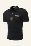 Camisa Polo Mangas Cortas Negro