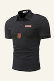Camisa Polo Mangas Cortas Negro
