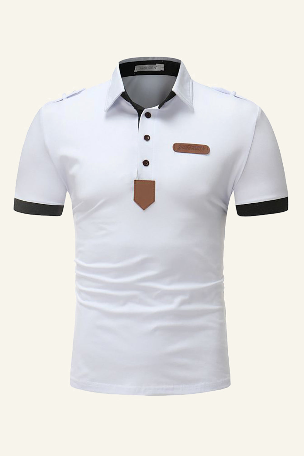Camisa Polo Mangas Cortas Negro