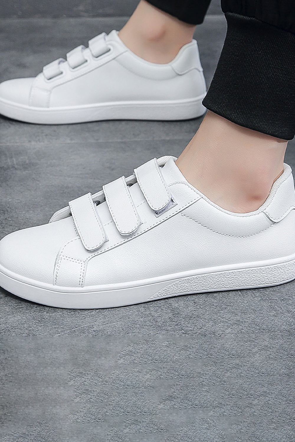 Zapatilla de moda ligera casual blanca