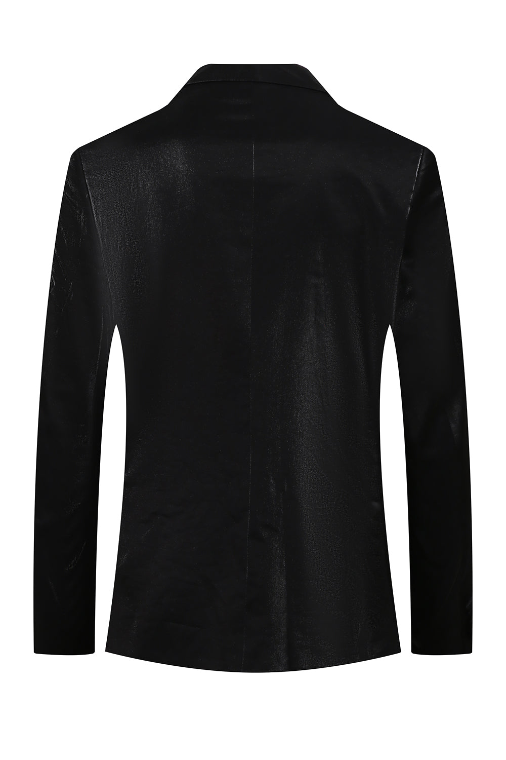 Black Peak Lapel 2 piezas Hombres Velvet Prom Suits