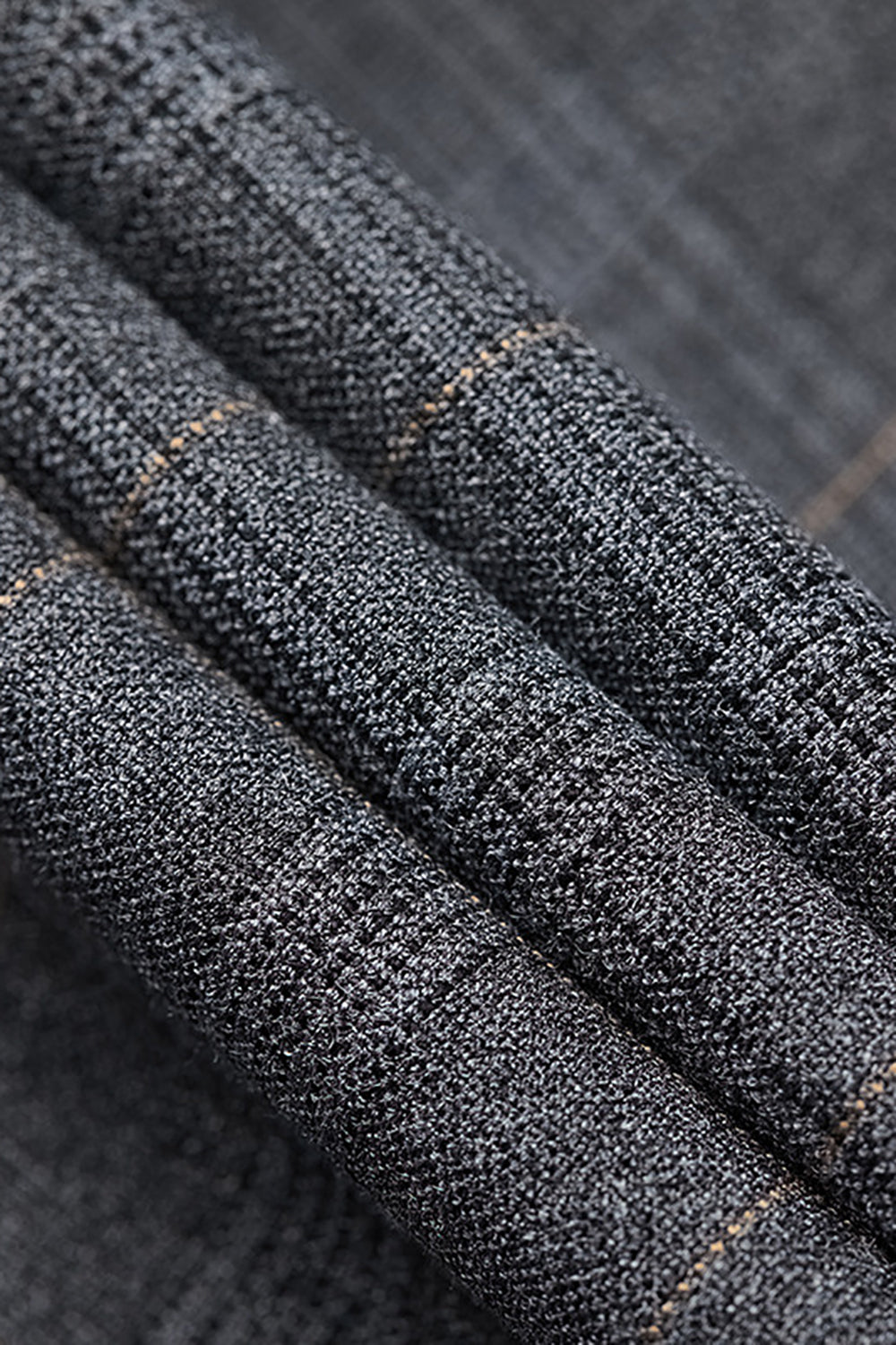 Silm Fit Solapa con muescas Dos Botones Grises Trajes de Fiesta para Hombre