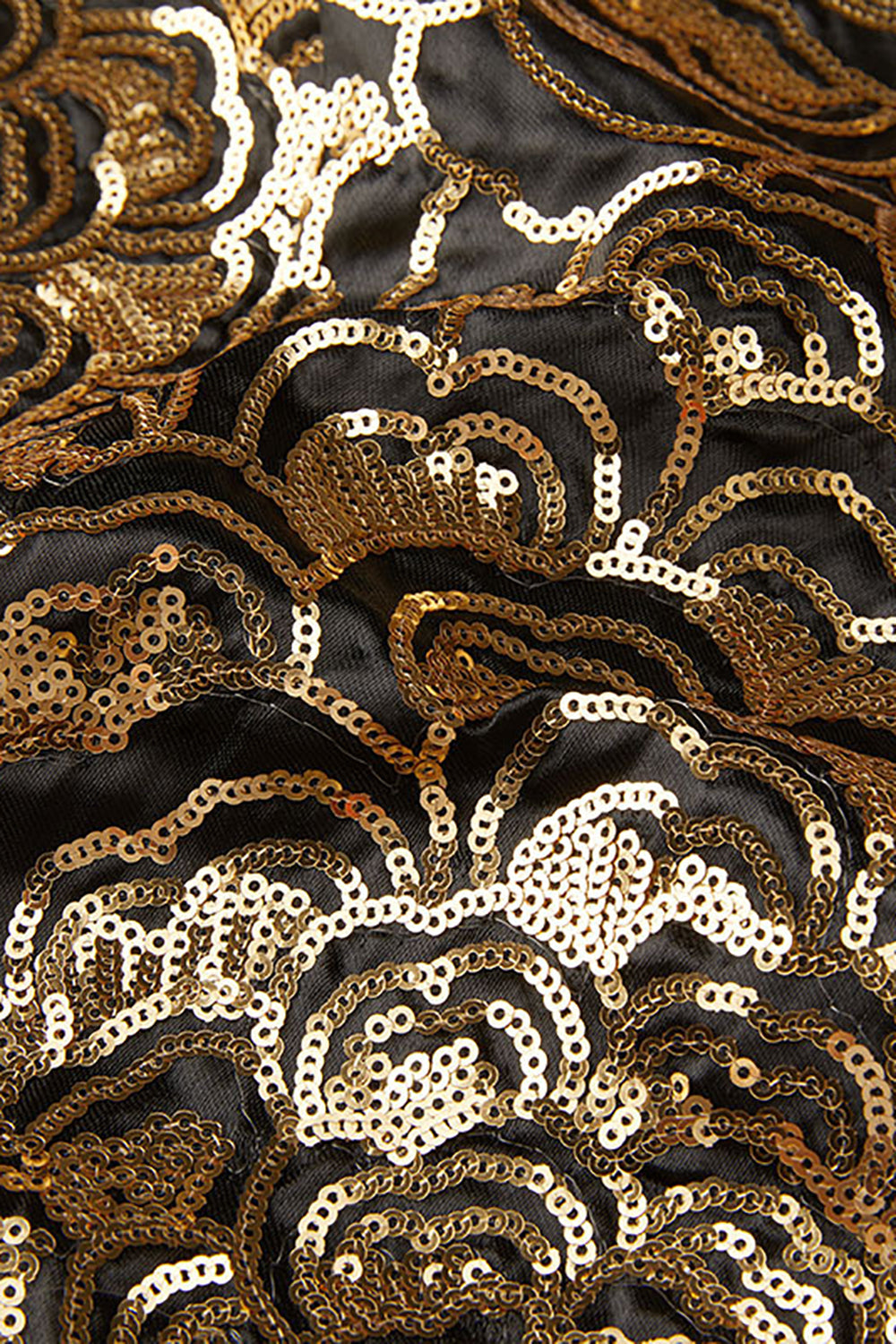 Blazer Masculino de Lentejuelas Doradas