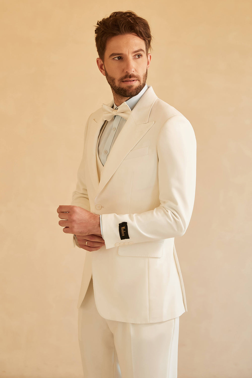 3 Piezas Trajes de Boda Para Hombres