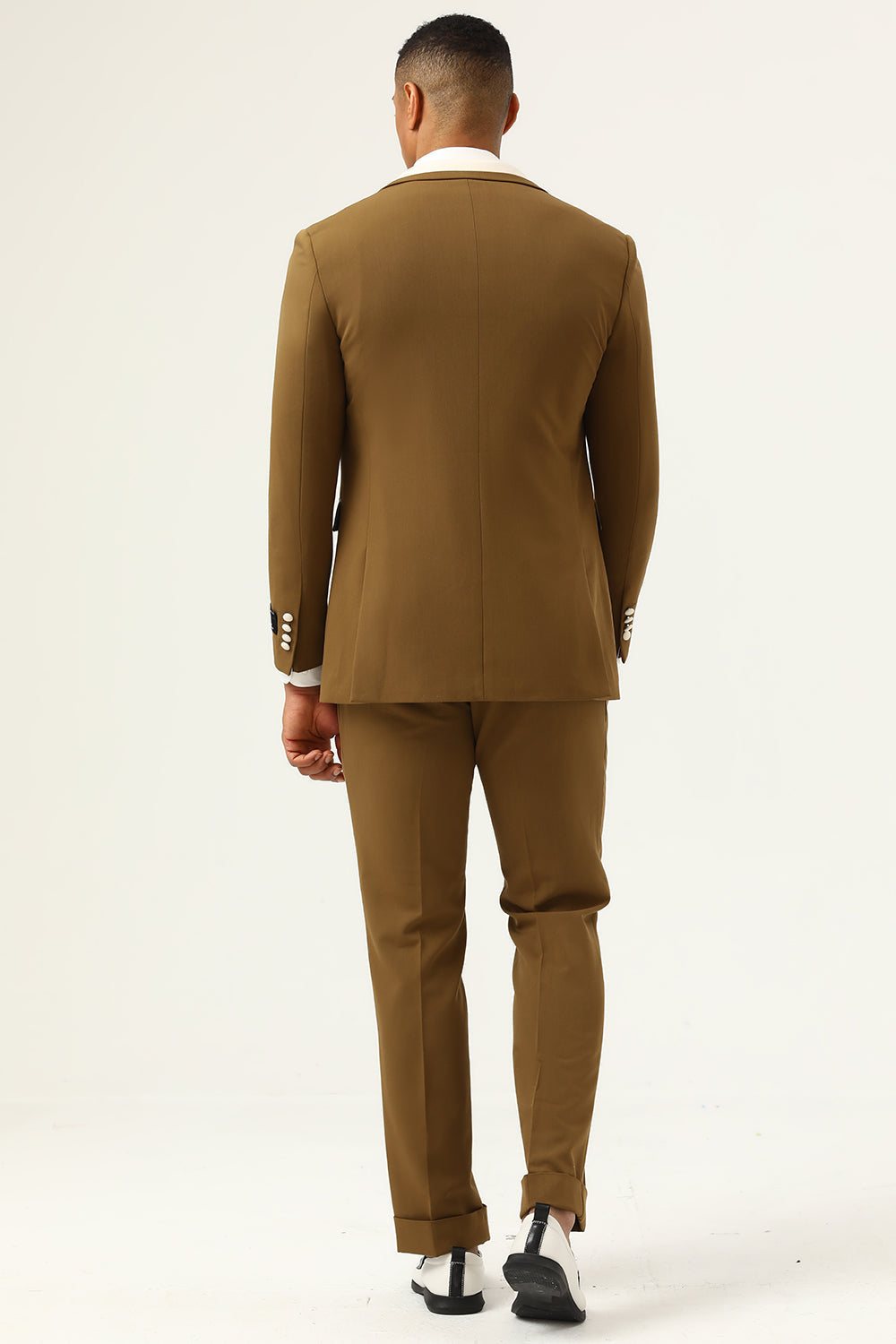 Trajes de Fiesta Para Hombre Marrón