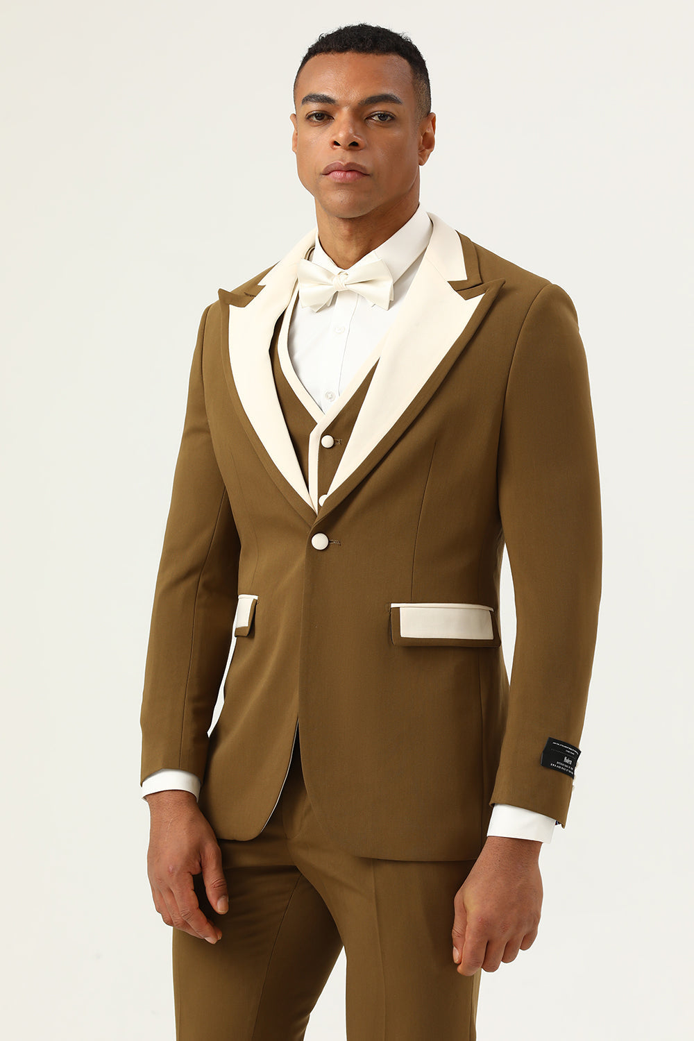 Trajes de Fiesta Para Hombre Marrón