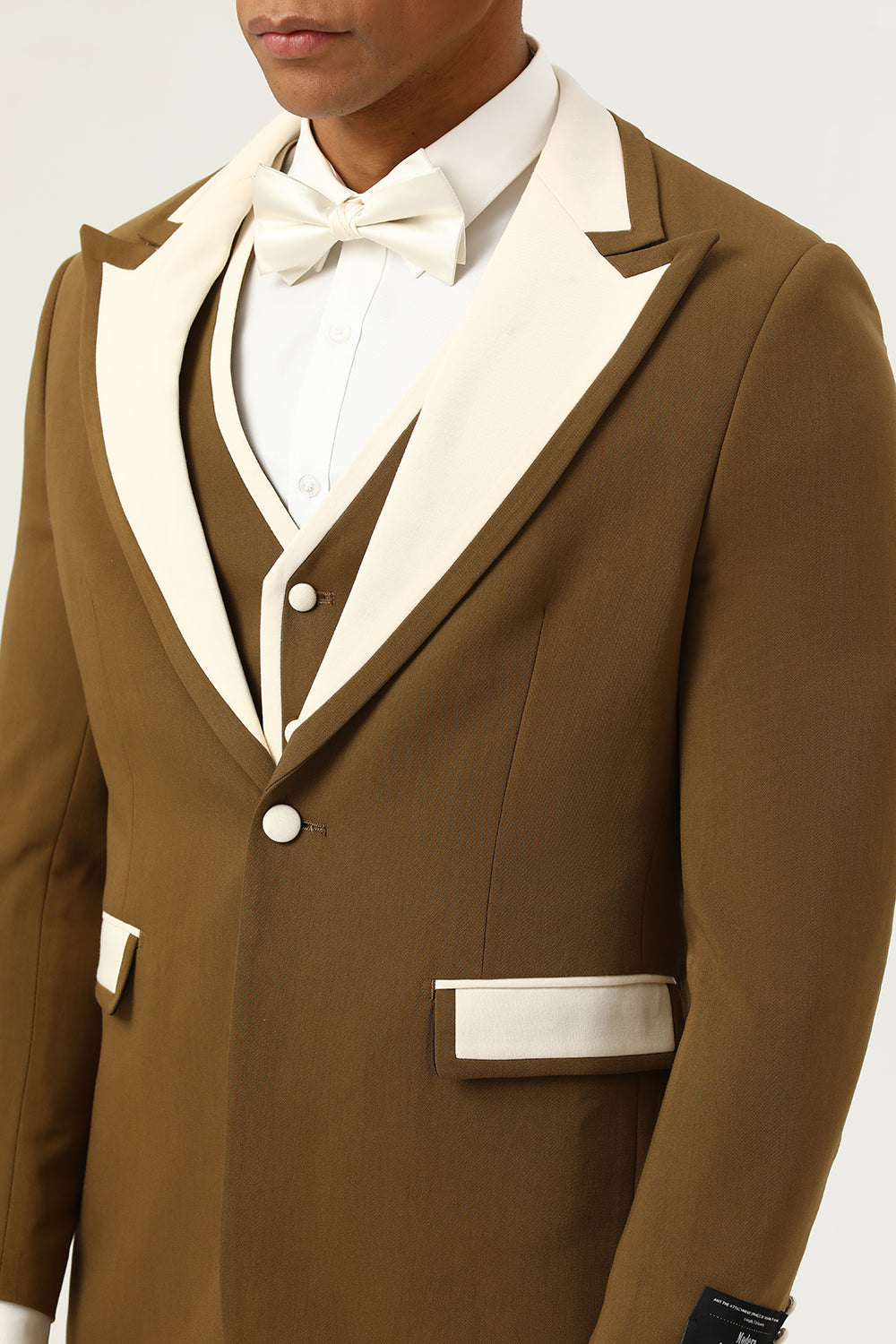 Trajes de Fiesta Para Hombre Marrón