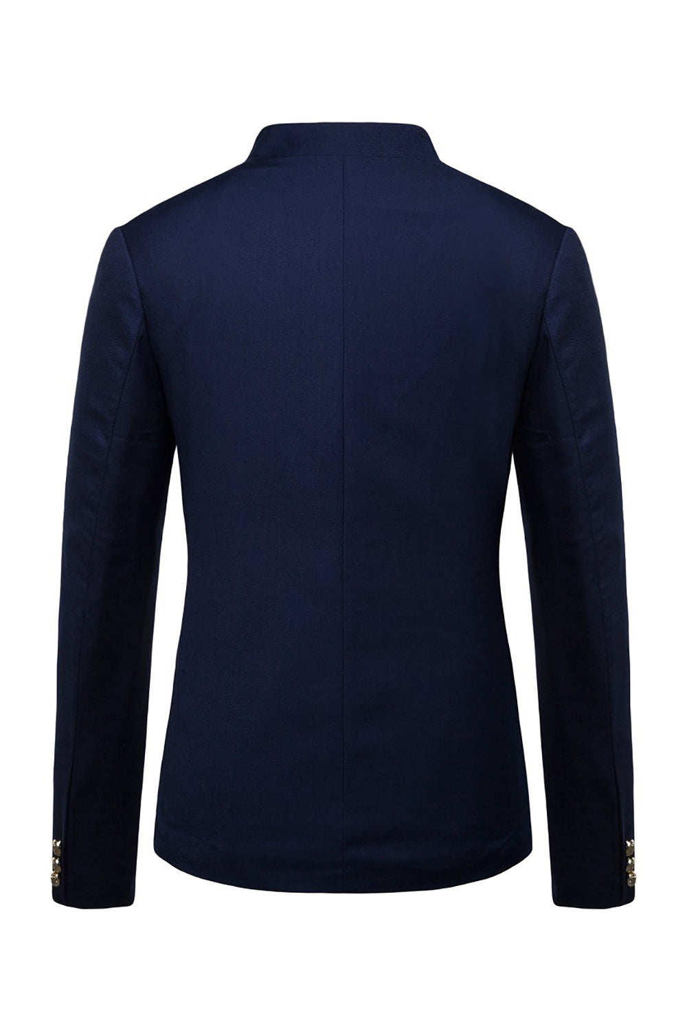 Azul marino blazer hombre un solo pecho
