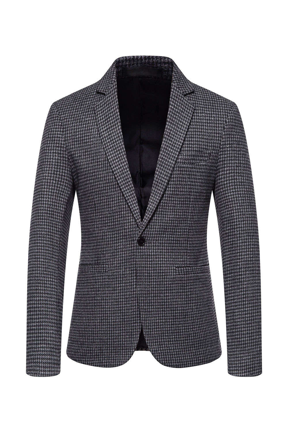 Caqui Blazer Para Hombre A Cuadros