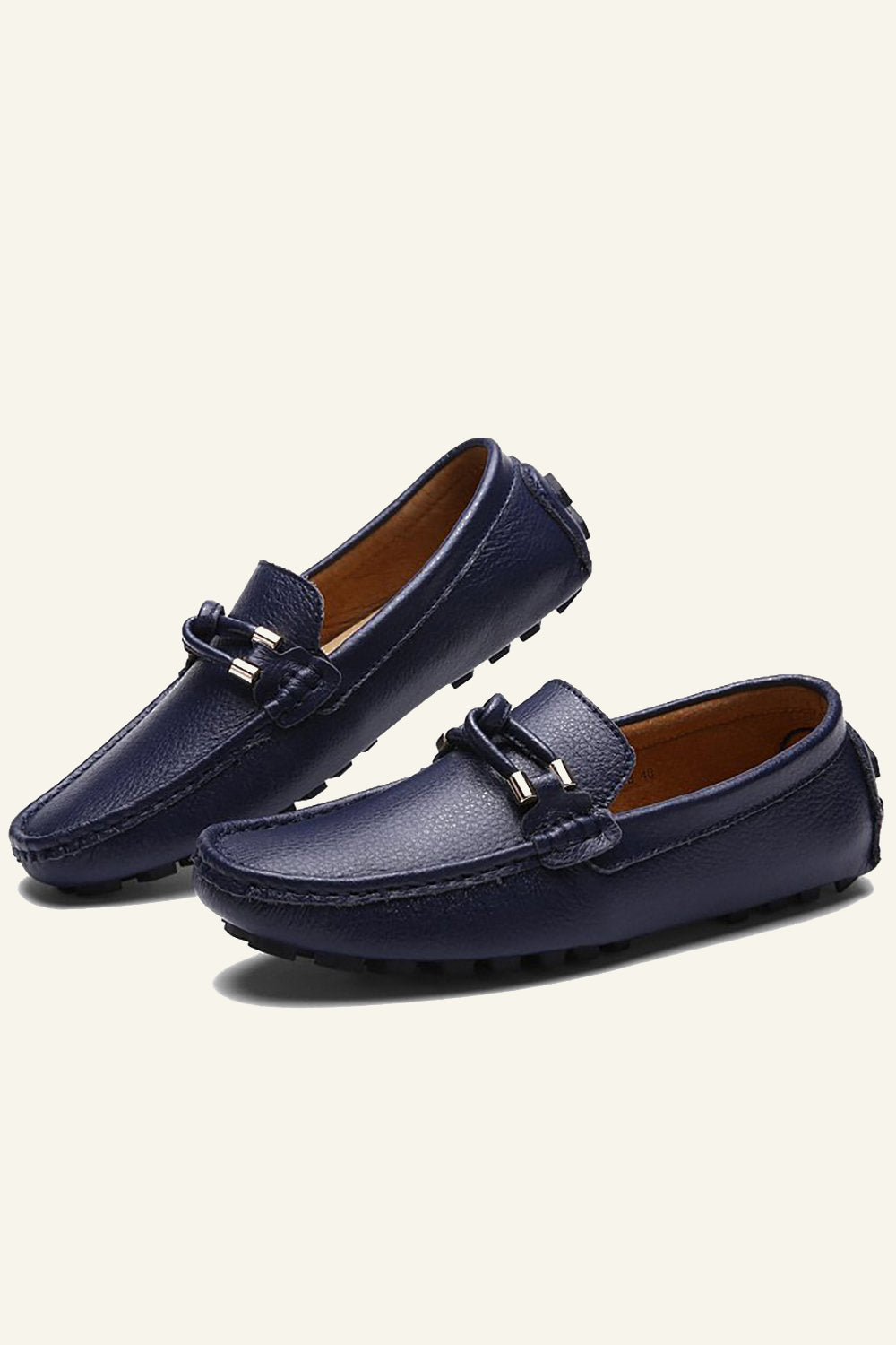 Británico Zapatos de Guisantes Para Hombre