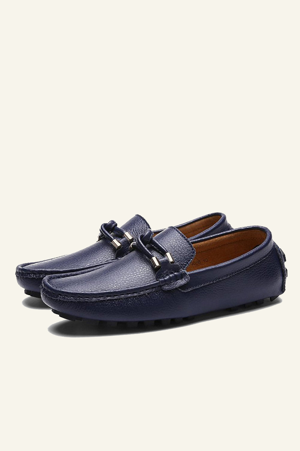 Británico Zapatos de Guisantes Para Hombre