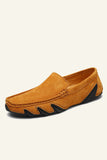Zapatos Bean de Piel Para Hombre