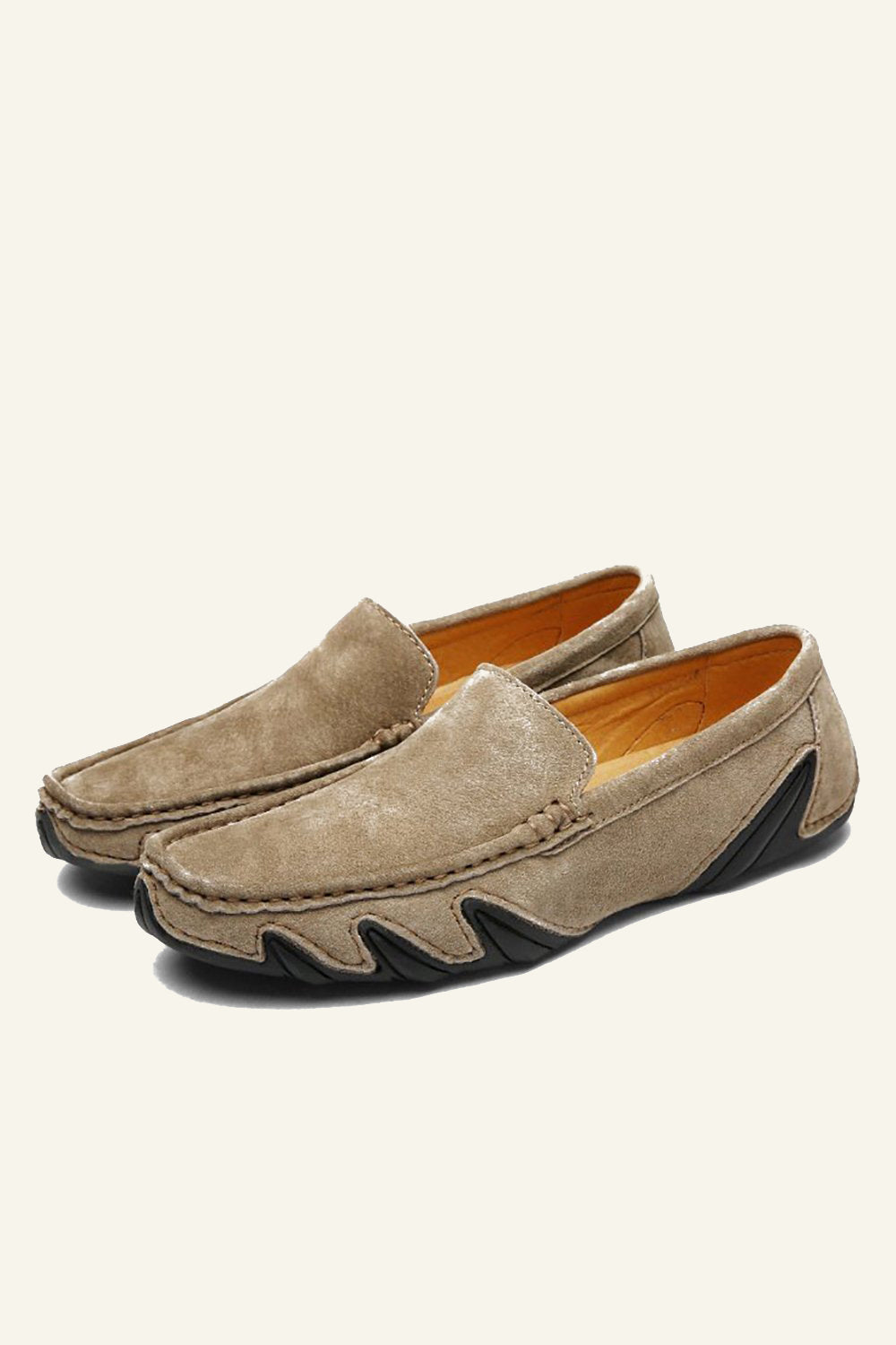 Zapatos Bean de Piel Para Hombre