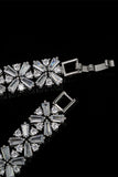 Royal Blue Crystal Collar Pendiente Conjunto de Joyas
