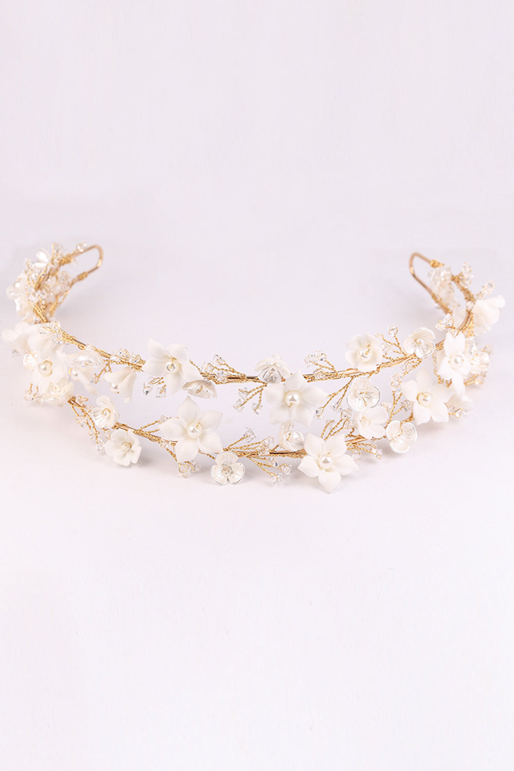 Tocados de novia White Flowers