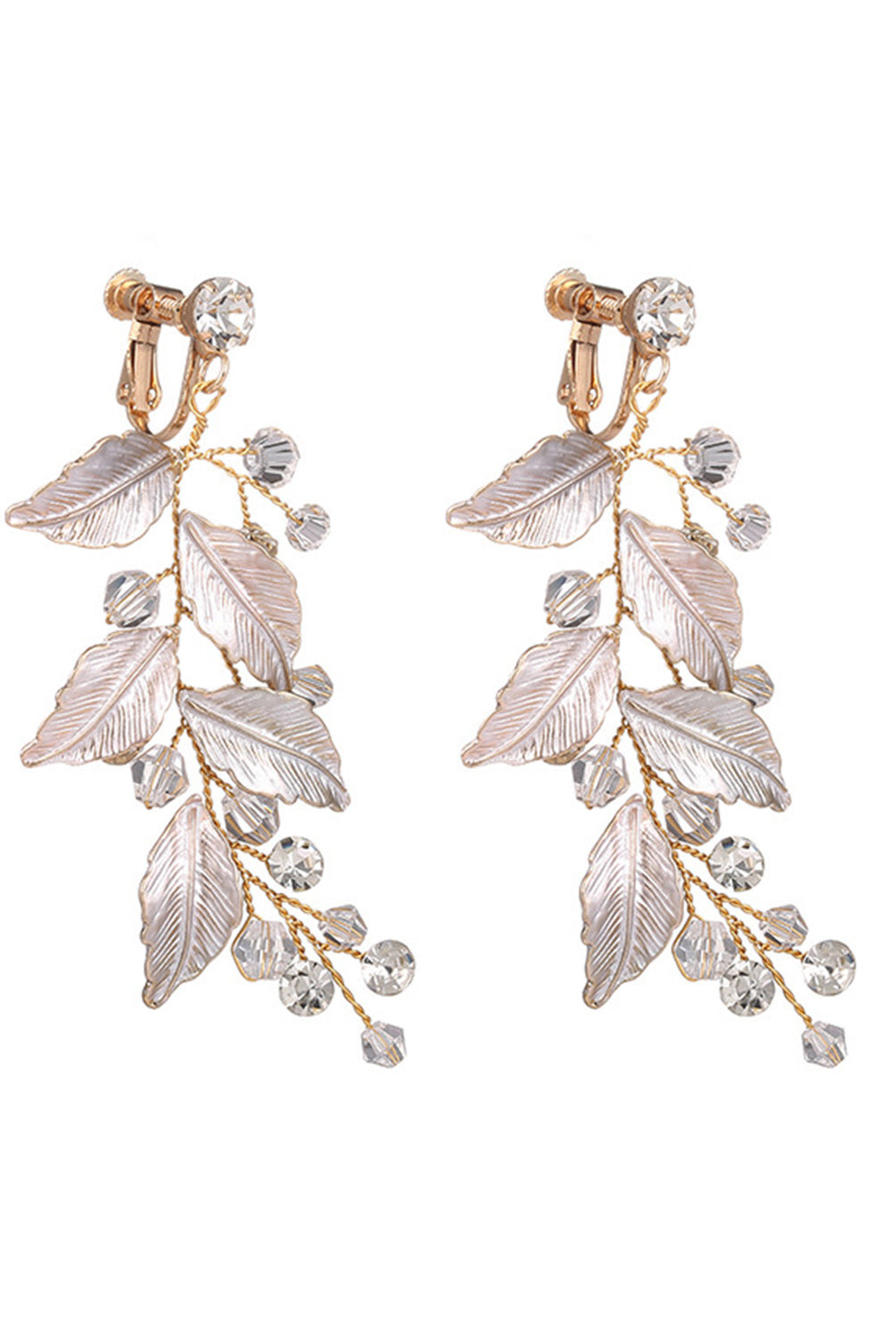 Pendientes Golden Leaves Drop