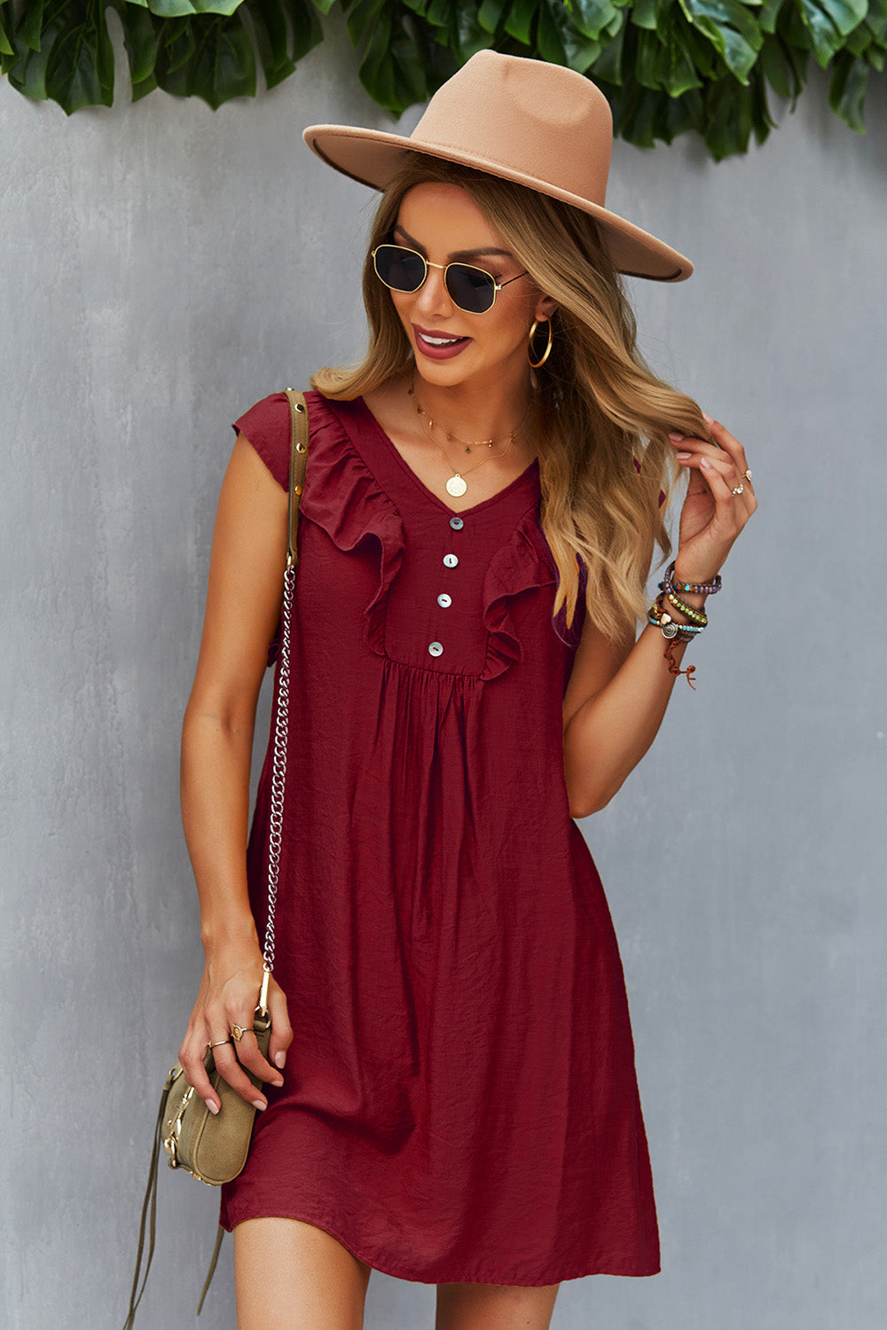 Vestido de Verano Boho Amarillo