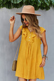 Vestido de Verano Boho Amarillo
