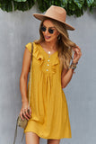 Vestido de Verano Boho Amarillo