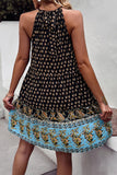 Halter Vestido de Verano Verde