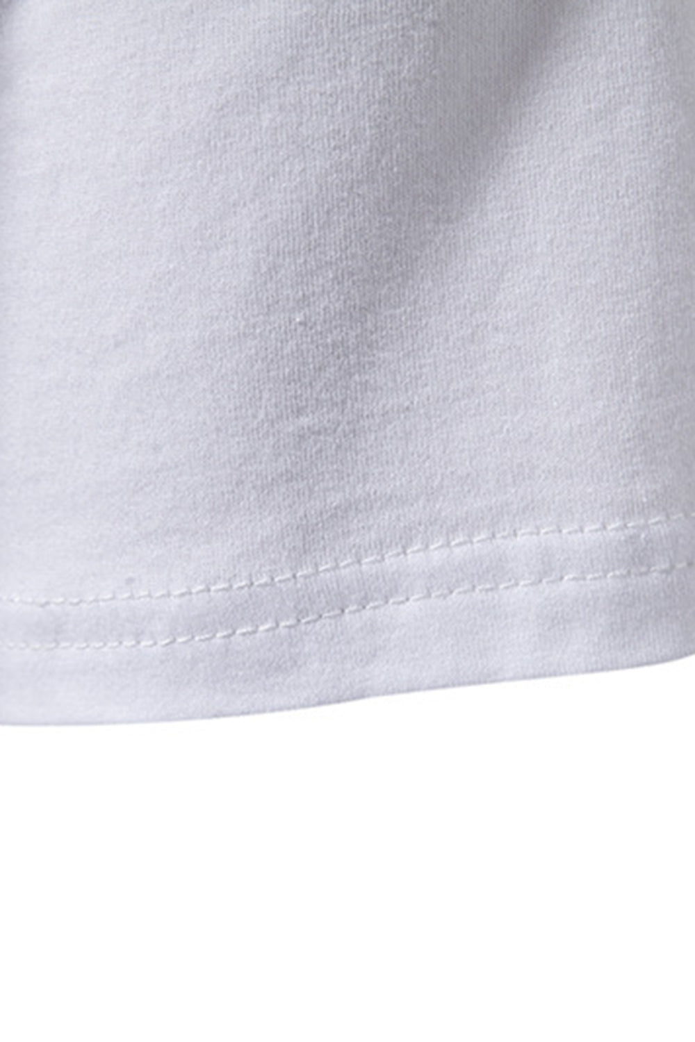 Negro Slim Fit Mangas Cortas Tops para Hombres