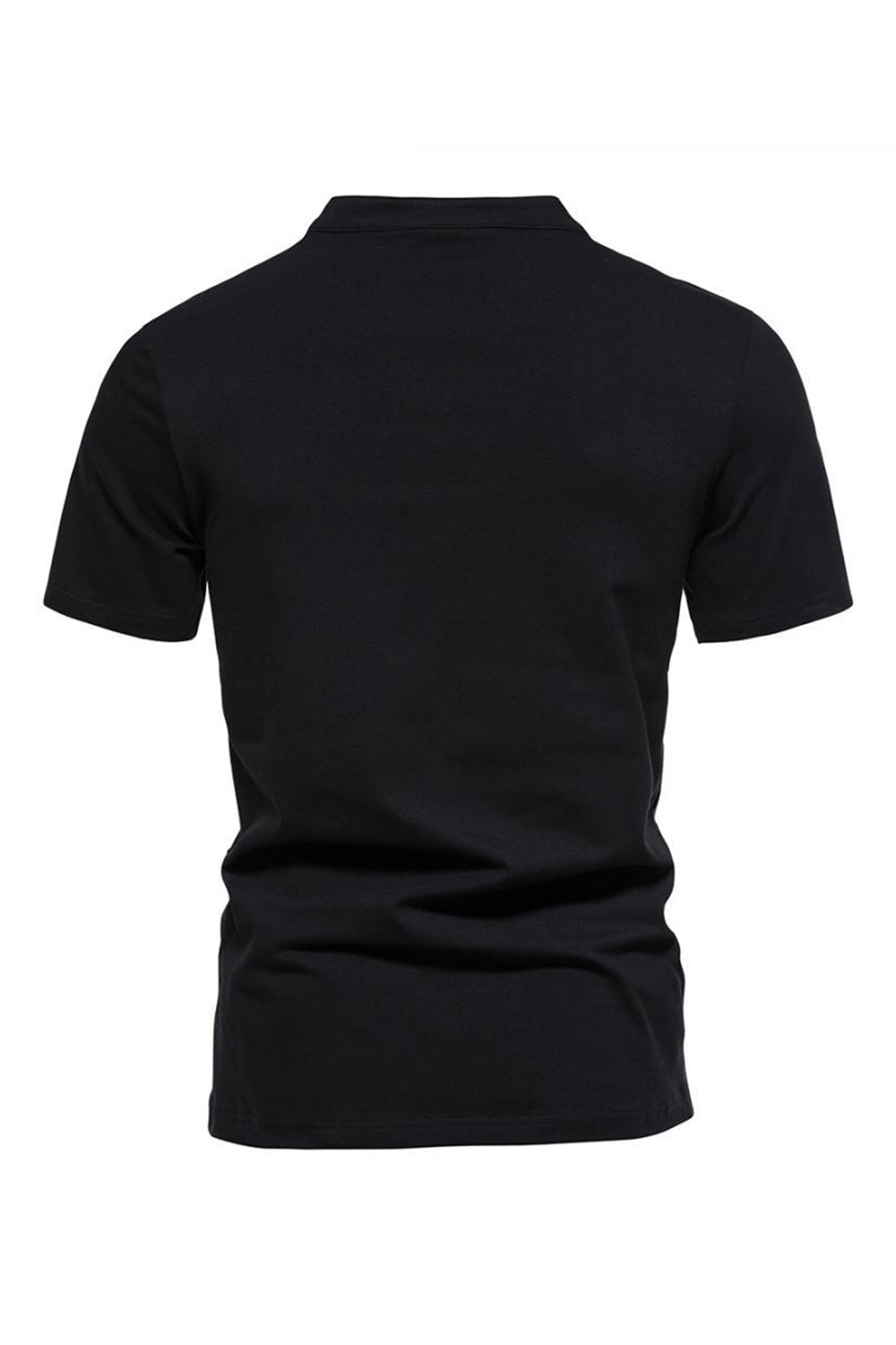 Cuello en V Mangas Cortas Camiseta de Verano