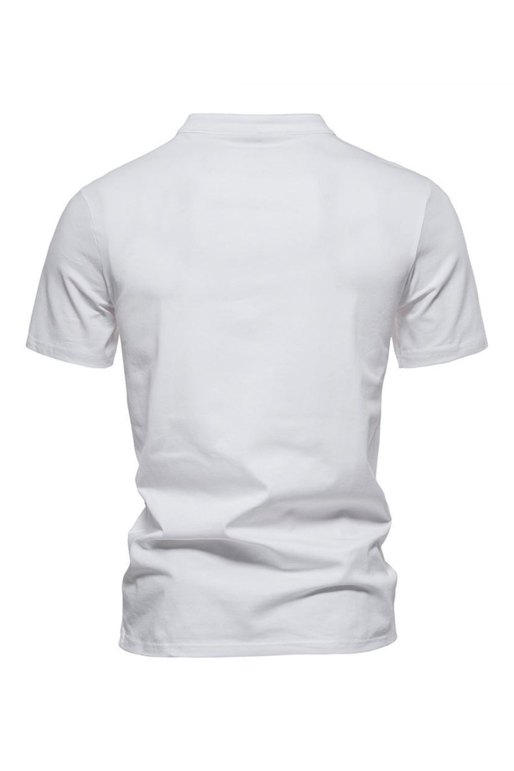 Cuello en V Mangas Cortas Camiseta de Verano