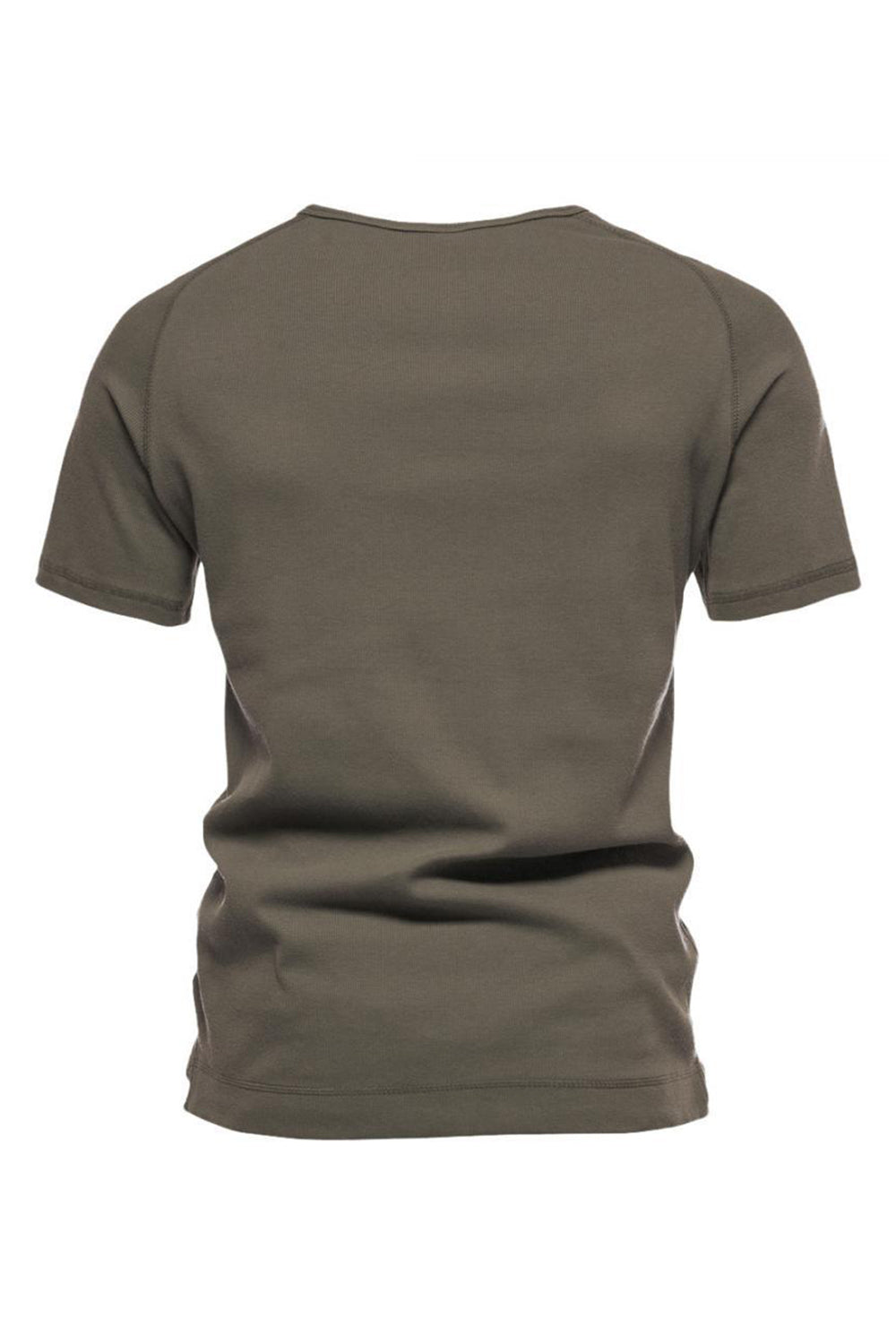 Botones Mangas Cortas Camiseta de Verano Casual