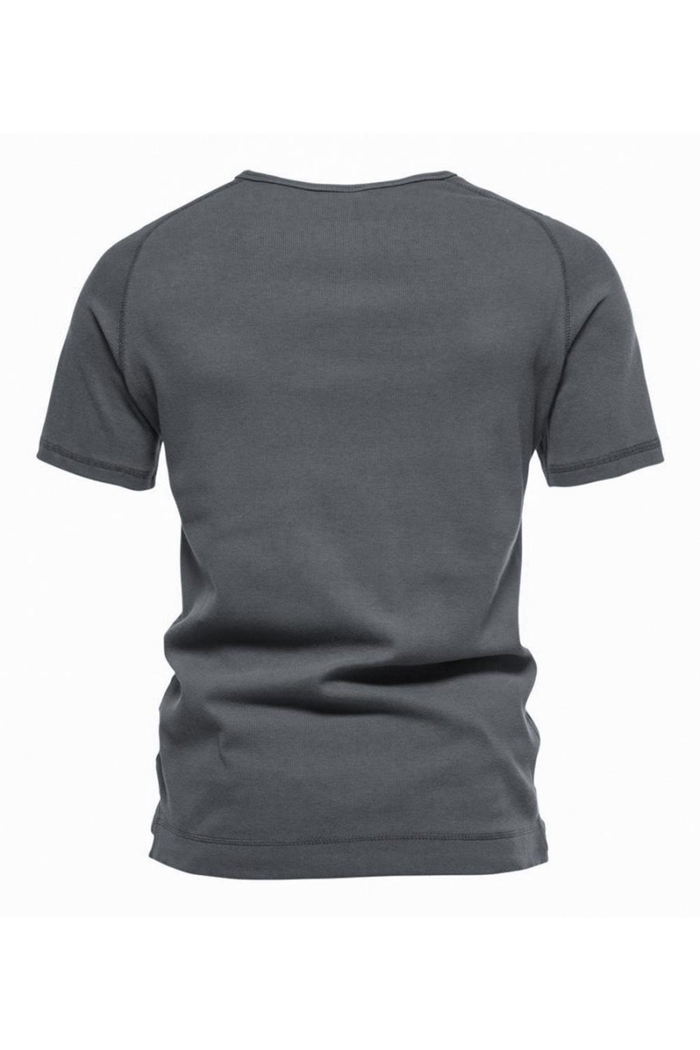 Botones Mangas Cortas Camiseta de Verano Casual