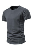 Camiseta de Verano Slim Fit Negro