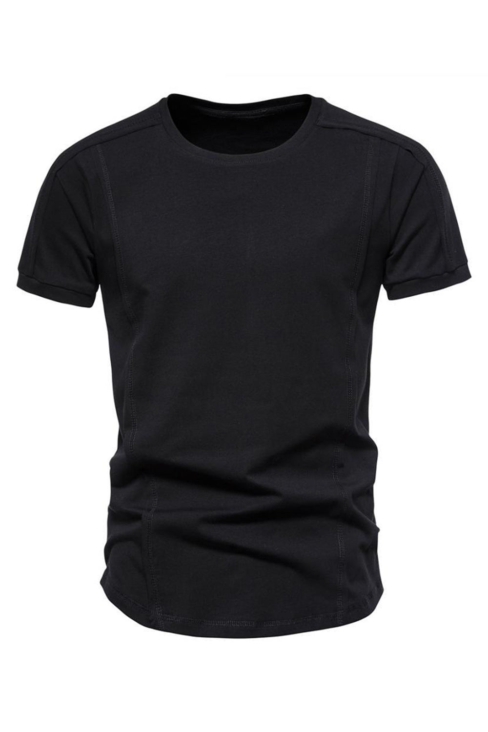Camiseta de Verano Slim Fit Negro