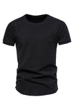 Camiseta de Verano Slim Fit Negro