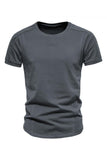 Camiseta de Verano Slim Fit Negro