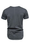 Camiseta de Verano Slim Fit Negro