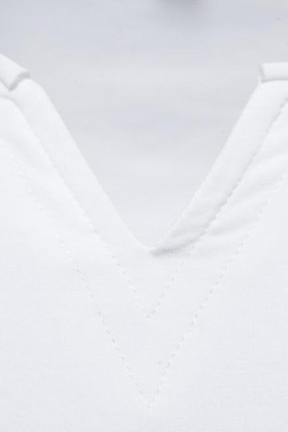 Camiseta Negro Sin Mangas Cuello en V