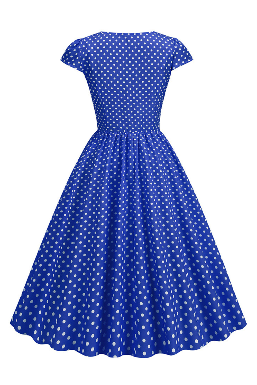 Lunares Vestido de la Década de 1950