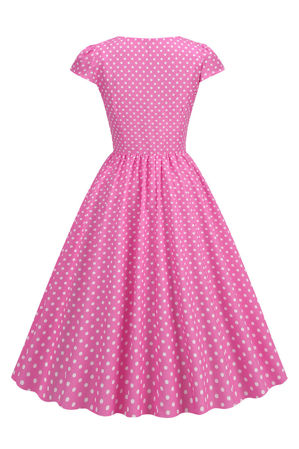 Lunares Vestido de la Década de 1950