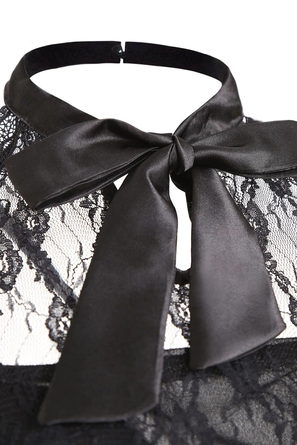 Vestido Vintage Gasa Negro