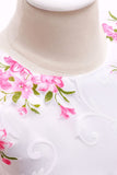 Lindo vestido rosa sin mangas para niñas